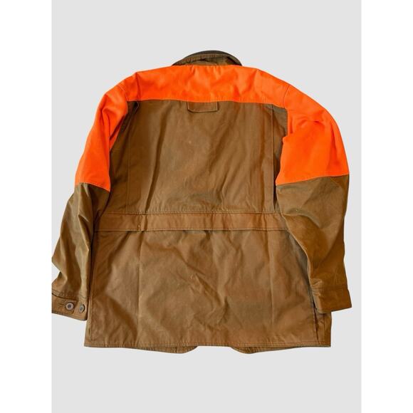 L.L. Bean Upland Hunter Field Coat Waxed Cotton - Picture 3 of 13